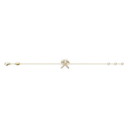 Bracelet Chaine Marteaux Héritage MM Pavé - Or jaune