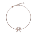 Bracelet Chaine Marteaux Héritage MM Pavé - Or rose