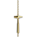 Bracelet Chaine Marteaux Solo F MM Tout Or - Or jaune