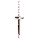 Bracelet Chaine Marteaux Solo F MM Tout Or - Or rose