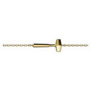 Bracelet Chaine Marteaux Solo H MM Tout Or - Or jaune