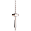 Bracelet Chaine Marteaux Solo H MM Tout Or - Or rose