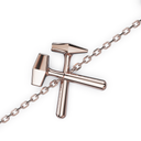 Bracelet Chaine Multi Marteaux Héritage Tout Or - Or rose