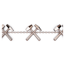 Bracelet Chaine Multi Marteaux Héritage Tout Or - Or rose