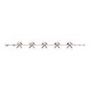 Bracelet Chaine Multi Marteaux Héritage Tout Or - Or rose
