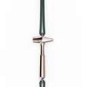 Bracelet Cordon Marteaux Solo F MM Tout Or, or rose, cordon vert, le marteau
