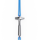 Bracelet Cordon Marteaux Solo F MM Tout Or, platine, cordon bleu, le marteau