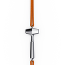 Bracelet Cordon Marteaux Solo H MM Tout Or, platine, cordon orange, le marteau