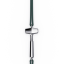Bracelet Cordon Marteaux Solo H MM Tout Or, platine, cordon vert, le marteau
