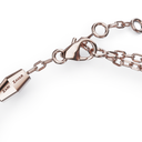 Bracelet Double Chaine Marteaux Solo H GM Tout Or - Or rose