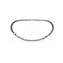 Collier Maillons Marteaux Articulé - Or gris