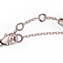 Collier Marteaux Multi Solo Héritage Pavé - Or rose