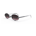 Heritage Cerclée Or Gris & 8 Diamants — verres rosés — vue trois-quarts