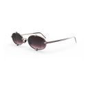 Heritage Cerclée Or Rose & 8 Diamants — verres rosés — vue trois-quarts