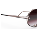 Heritage Cerclée Or Rose & 8 Diamants — verres rosés — détail de branche