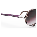 Heritage Cerclée Or Rose & Bois d'Amarante & 8 Diamants — verres rosés — détail de branche