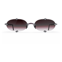 Heritage Percée Or Gris & Bois d'Amarante & 8 Diamants — verres rosés — vue de face