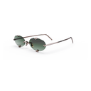 Heritage Percée Or Rose & 8 Diamants — verres verts — vue trois-quarts