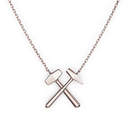 Pendentif Marteaux Héritage GM Tout Or - Or rose