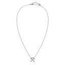 Pendentif Marteaux Héritage MM Pavé - Or gris