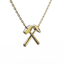 Pendentif Marteaux Héritage MM Tout Or - Or jaune