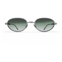Take Couture Or Gris Pavé de Diamants & Bois de Loupe — verres verts — vue de face