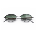 Take Couture Titane Poli & Bois de Loupe — verres verts — vue de face, packshot