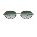 Take Couture Titane Enrobé d'Or Rose — verres verts — vue de face