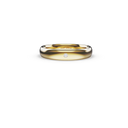 Alliance Demi Jonc Confort 3.5mm 1 Diamant - Or jaune