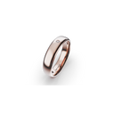 Alliance Demi Jonc Confort 4.5mm 1 Diamant - Or rose