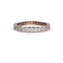 Alliance Diamants Griffes Tour Complet - Or rose