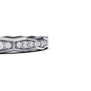 Alliance Maillon Marteaux Pavée - Or gris