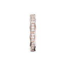 Alliance Maillon Marteaux Pavée - Or rose
