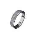 Alliance Take Couture Pavée - Or gris