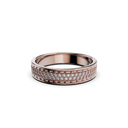 Alliance Take Couture Pavée - Or rose