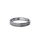 Alliance Take Couture Pavée - Or gris