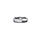 Bague Maillon Marteaux Tout Or - Or gris
