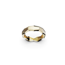 Bague Maillon Marteaux Tout Or - Or jaune