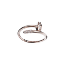 Bague Marteaux Classique PM Semi Pavée - Or rose