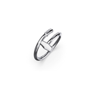 Bague Marteaux Classique PM Tout Or - Or gris