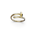 Bague Marteaux Classique PM Tout Or - Or jaune