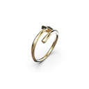Bague Marteaux Classique PM Tout Or - Or jaune