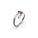 Bague Marteaux Classique PM Tout Or - Or rose