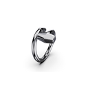 Bague Marteaux Classique MM Tout Or - Or gris