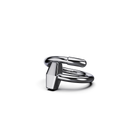 Bague Marteaux Classique MM Tout Or - Or gris