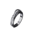 Bague Take Pavée - Or gris