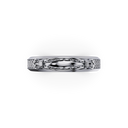 Bague Take Pavée - Or gris