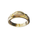 Bague Take Pavée - Or jaune