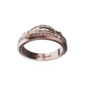 Bague Take Pavée - Or rose