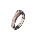 Bague Take Pavée - Or rose